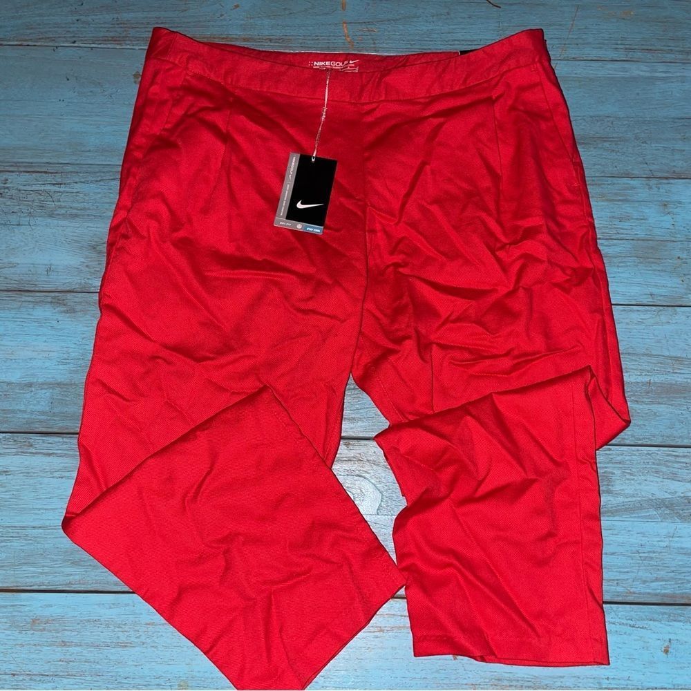 New Womens Nike Golf Slim Size 14 Dri-FIT Pants 725696 657